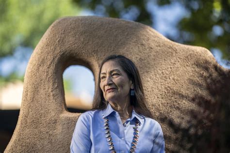 Deb Haaland, first Indigenous member of U.S. cabinet, meets counterparts in Ottawa